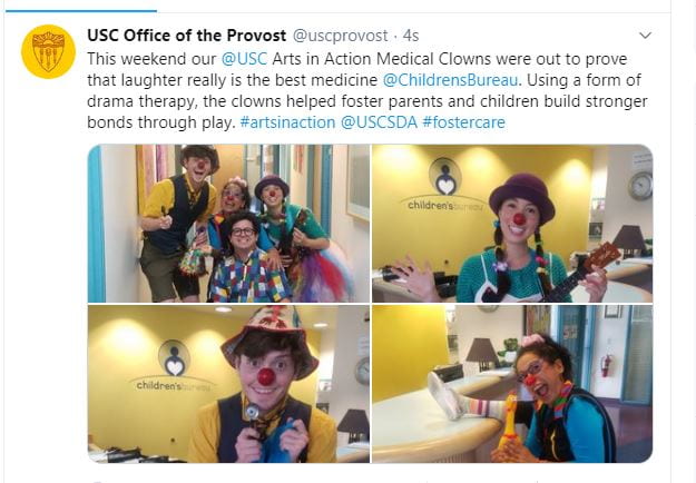 tweet from provost office